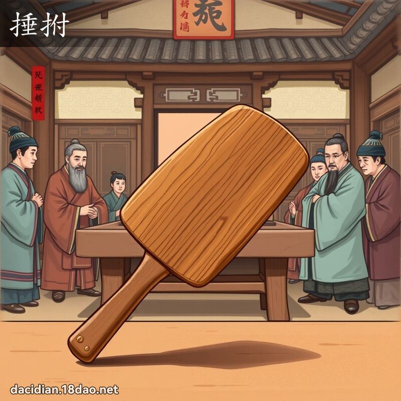 捶拊 - 国语大辞典配图