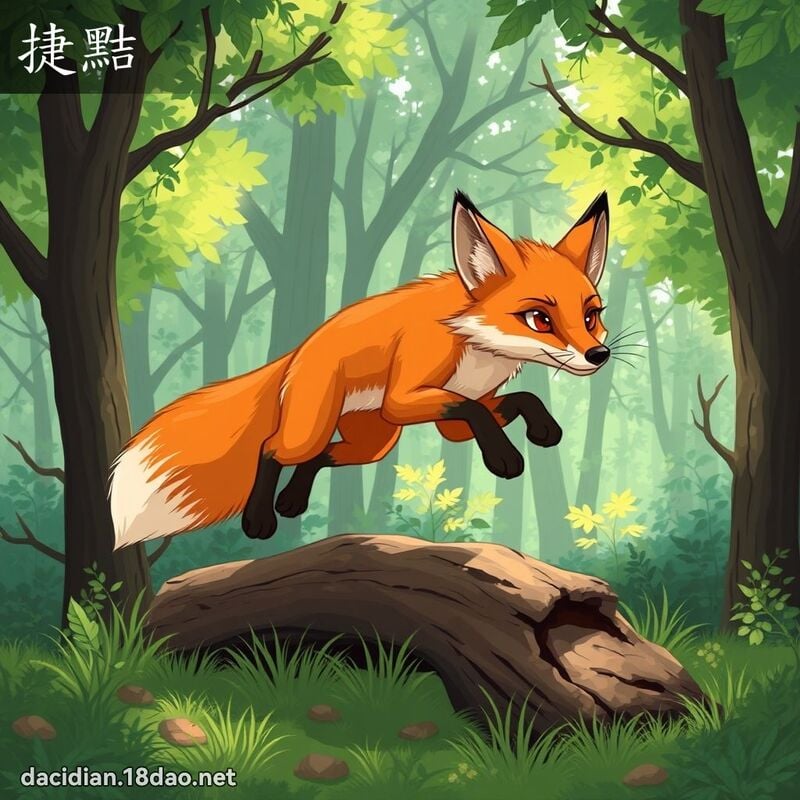捷黠 - 国语大辞典配图