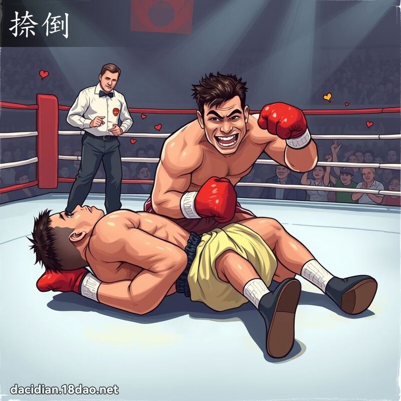 捺倒 - 国语大辞典配图