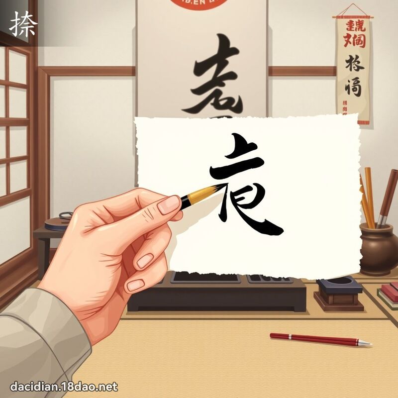 捺 - 國語大辭典配圖