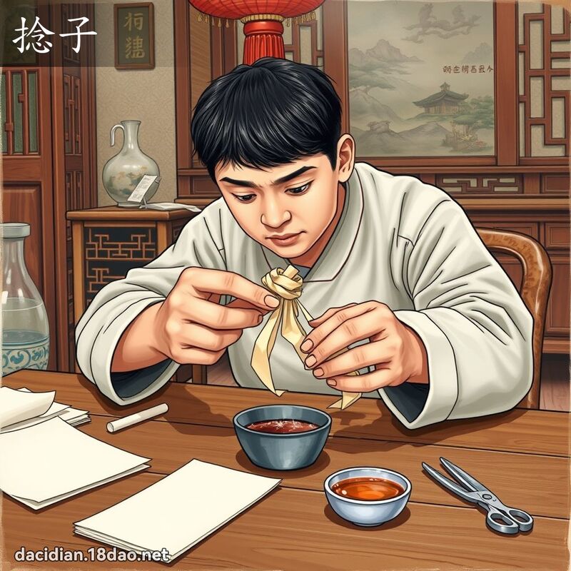 捻子 - 国语大辞典配图