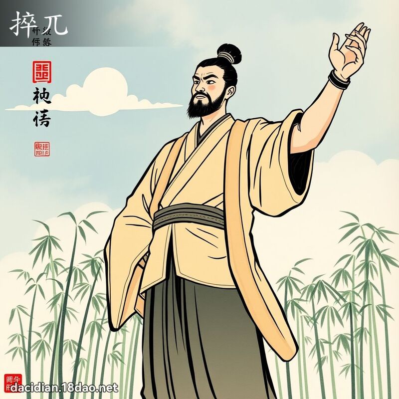 捽兀 - 國語大辭典配圖