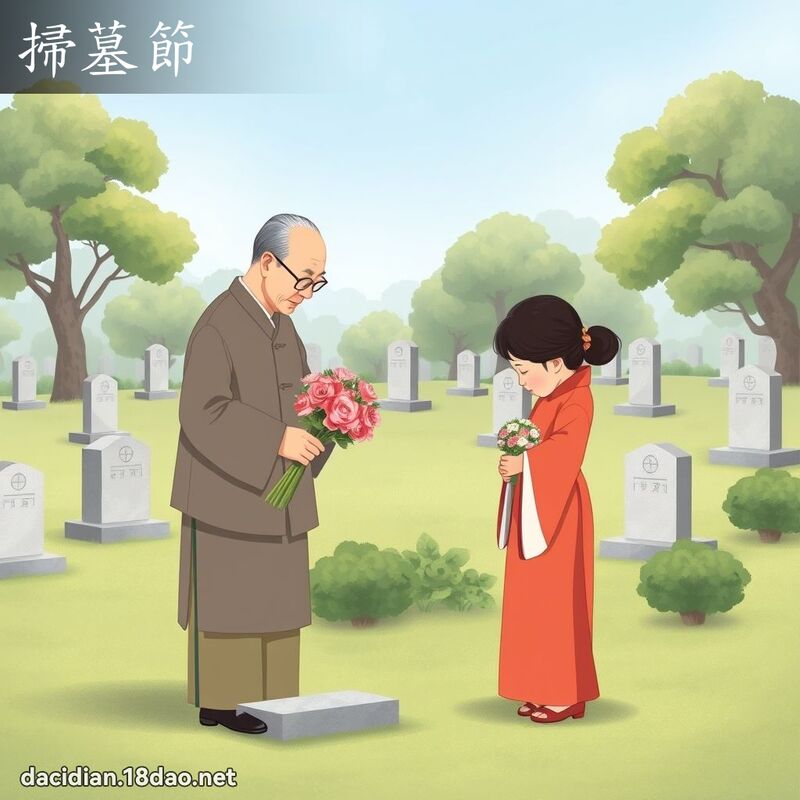 扫墓节 - 国语大辞典配图