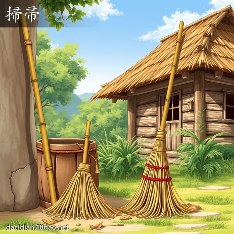 掃帚 - 國語大辭典配圖
