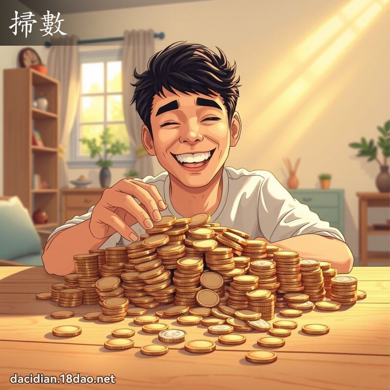掃數 - 國語大辭典配圖