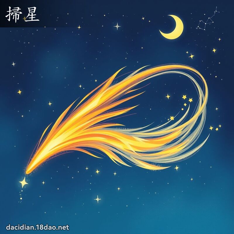 掃星 - 國語大辭典配圖