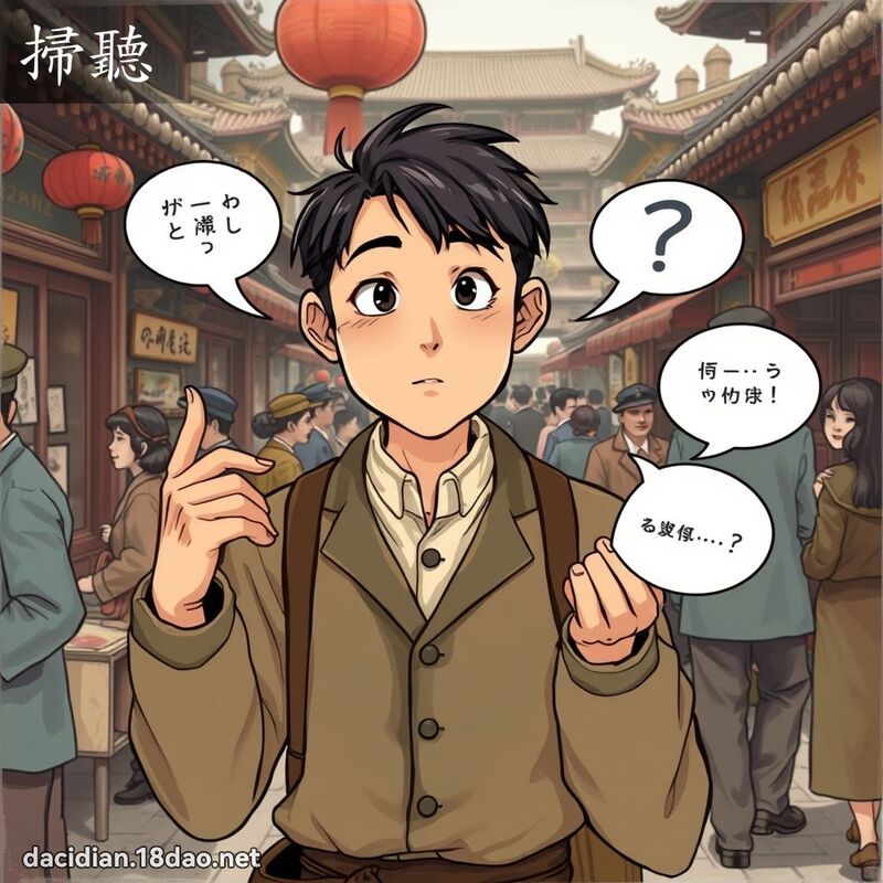 掃聽 - 國語大辭典配圖