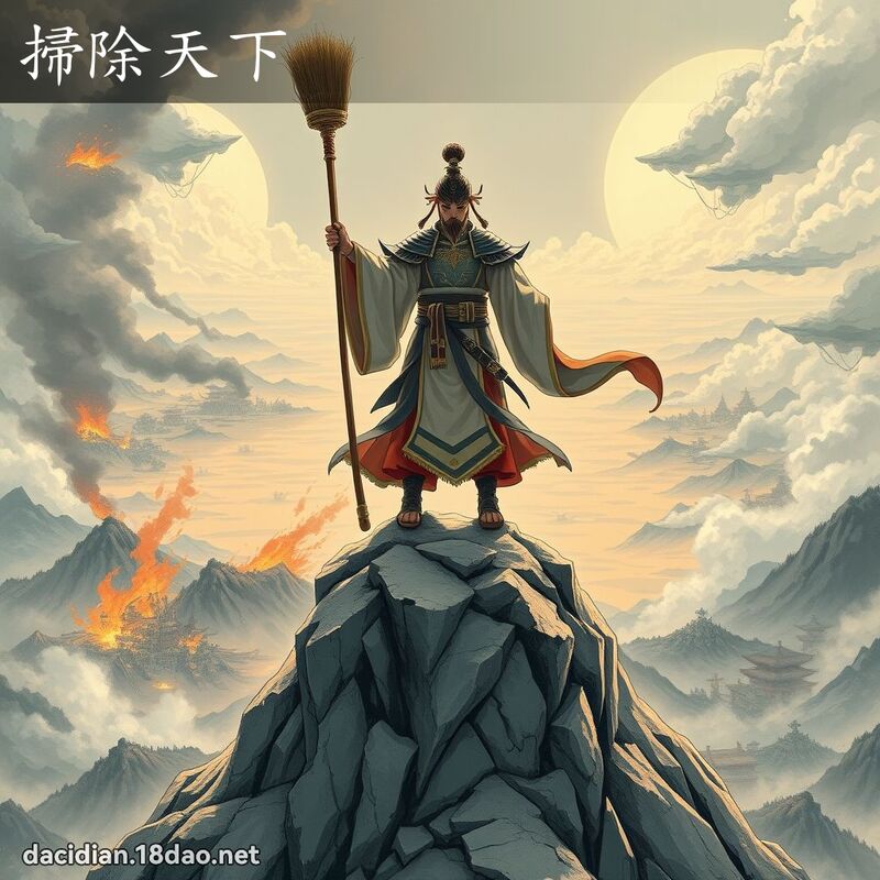 掃除天下 - 國語大辭典配圖