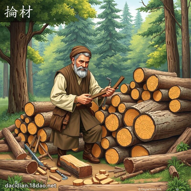 掄材 - 國語大辭典配圖