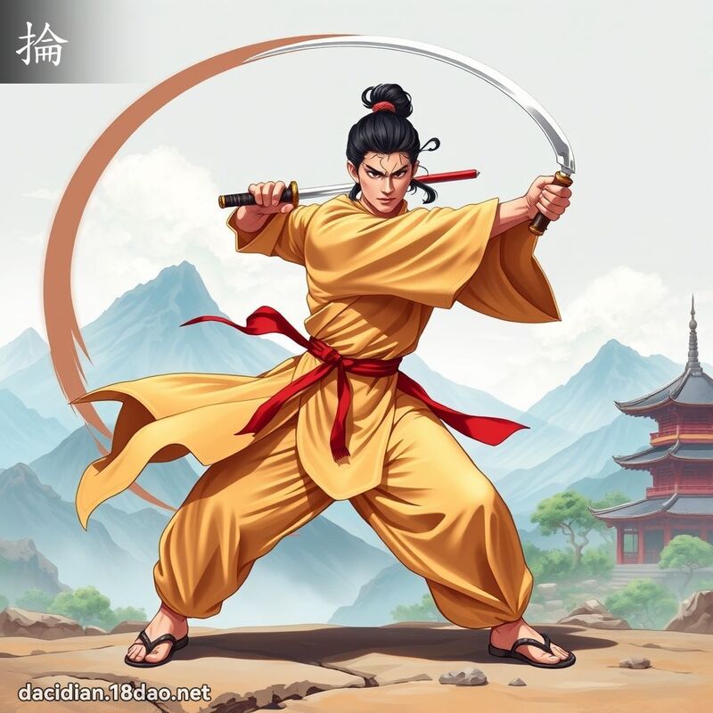 汉字: 抡 (多音字)