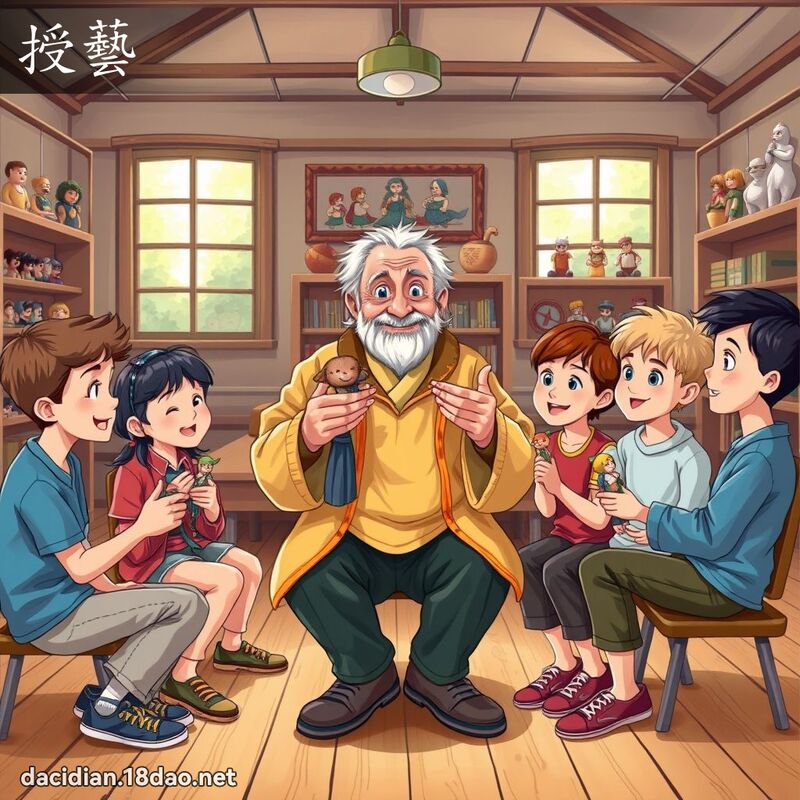 授藝 - 國語大辭典配圖