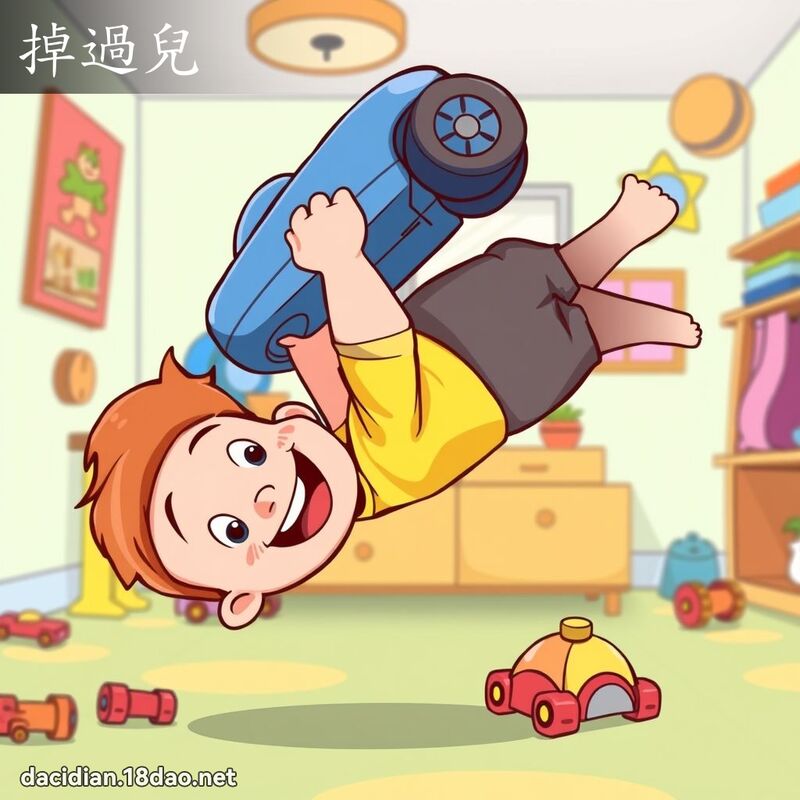 掉过儿 - 国语大辞典配图