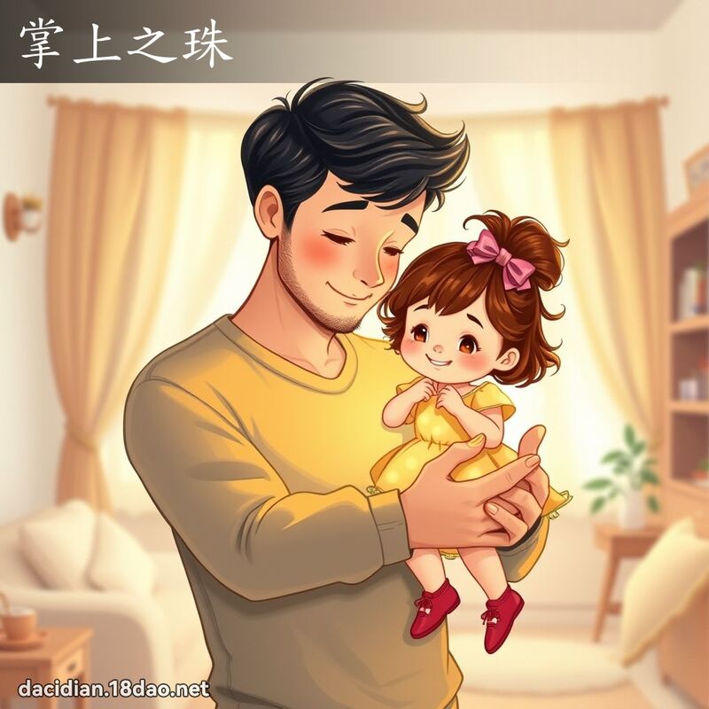 掌上之珠 - 国语大辞典配图
