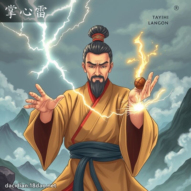 掌心雷 - 國語大辭典配圖