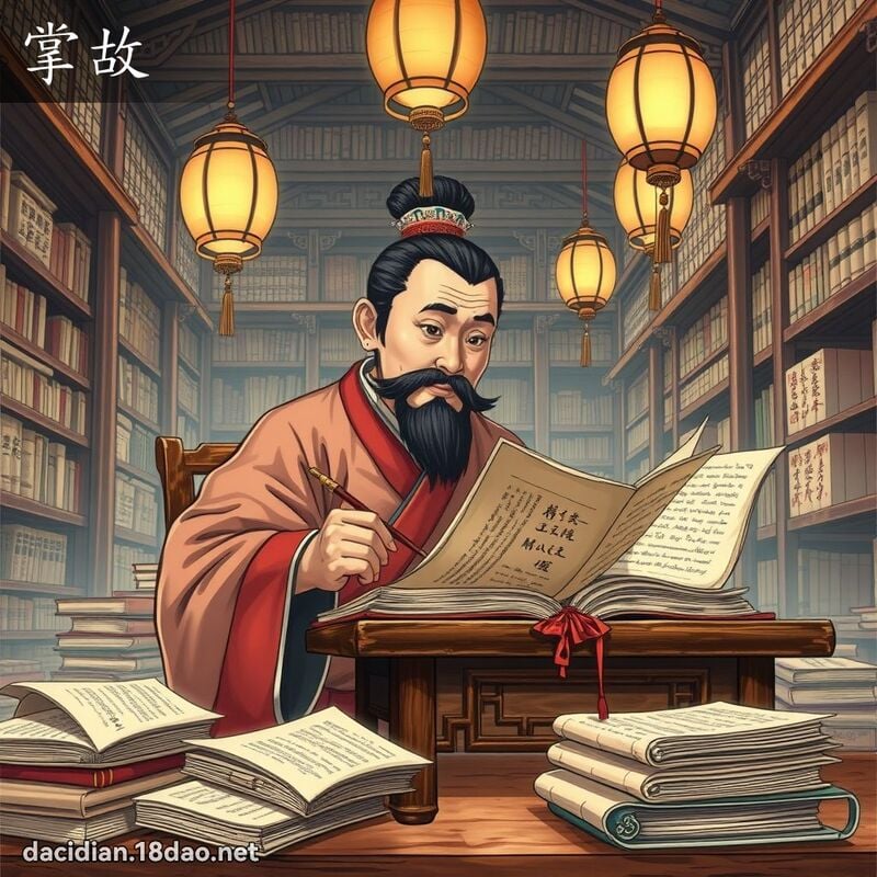 掌故 - 國語大辭典配圖