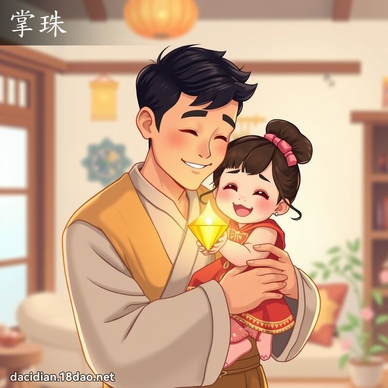 掌珠 - 國語大辭典配圖