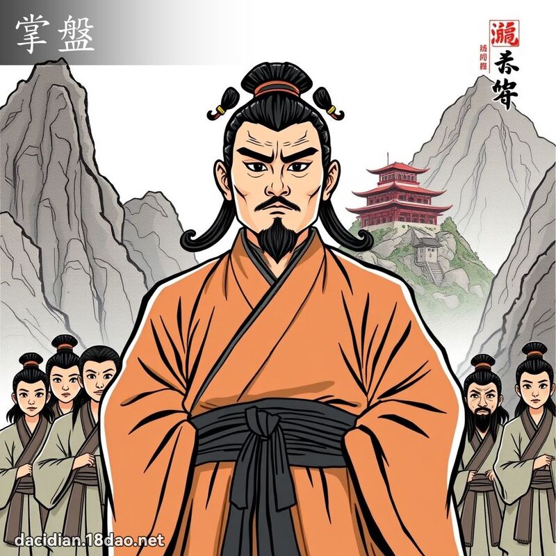 掌盤 - 國語大辭典配圖