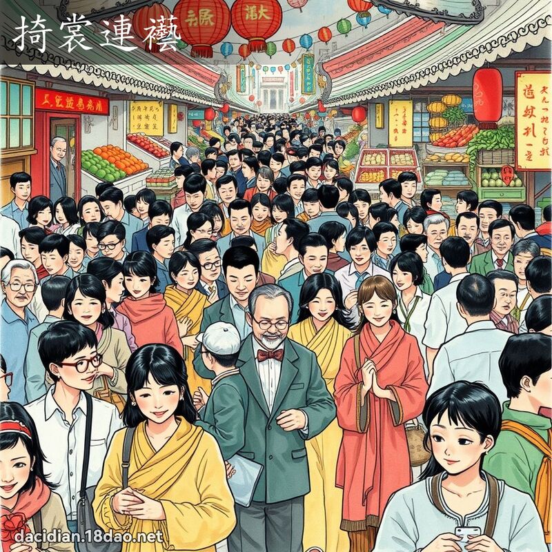 掎裳连襼 - 国语大辞典配图