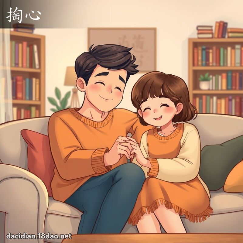 掏心 - 國語大辭典配圖