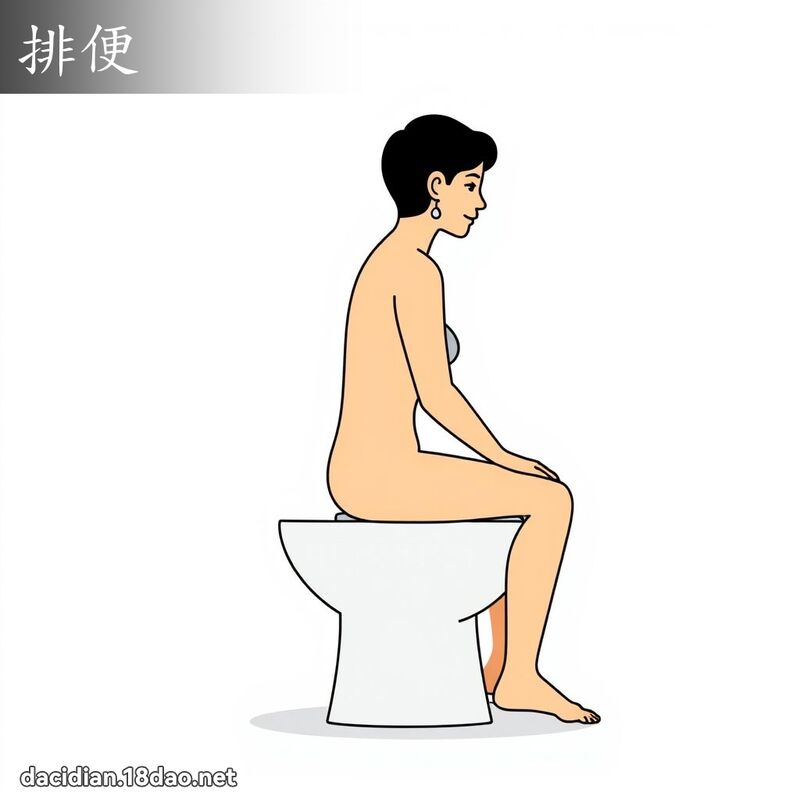 排便 - 國語大辭典配圖