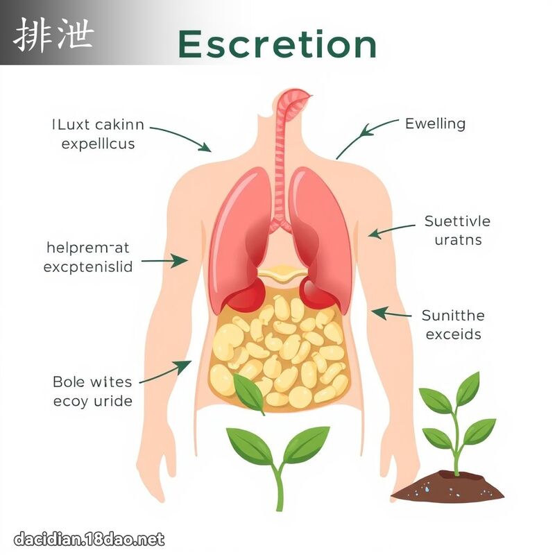 排泄 - 國語大辭典配圖