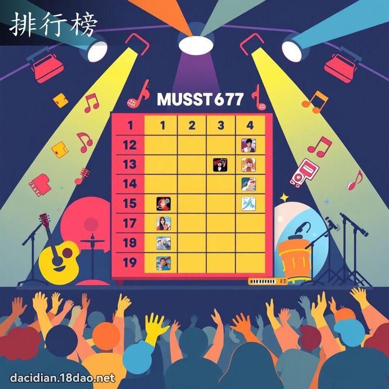 排行榜 - 国语大辞典配图