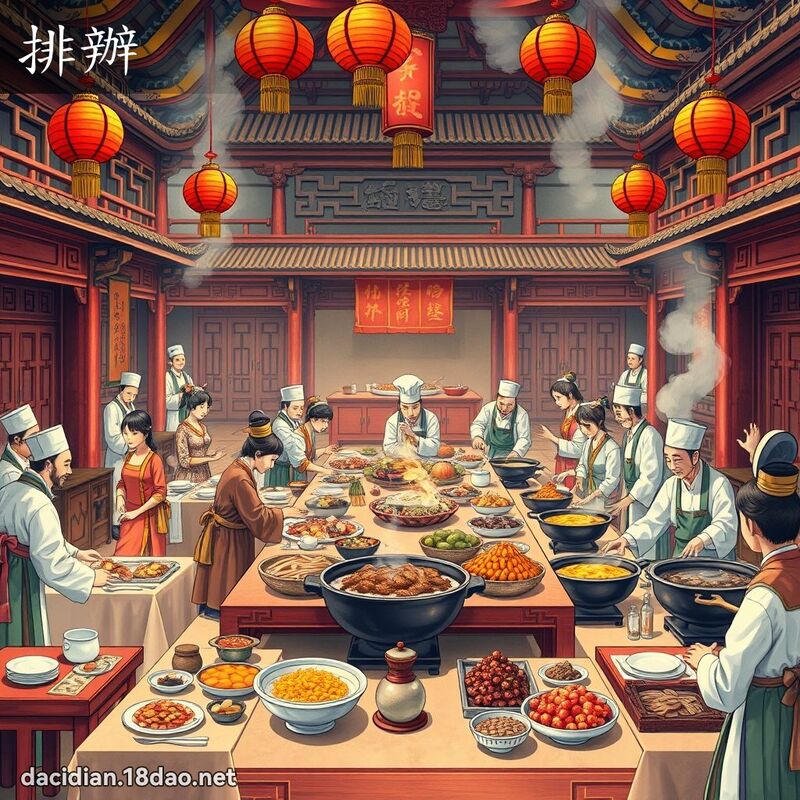 排办 - 国语大辞典配图