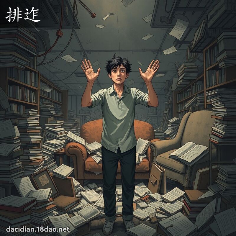 排迮 - 國語大辭典配圖