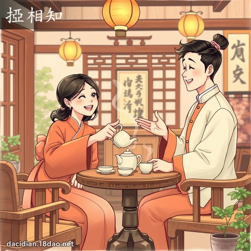 掗相知 - 国语大辞典配图