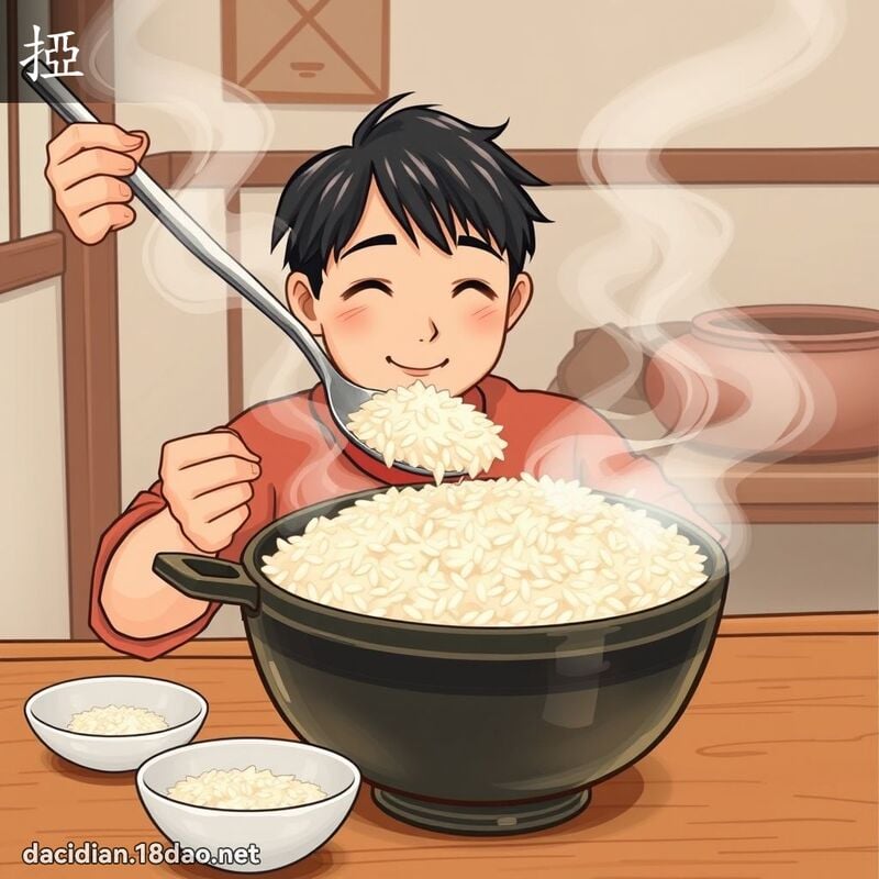 汉字: 掗 (多音字)