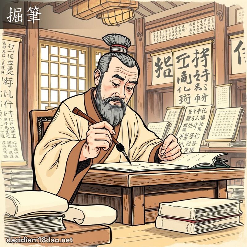 掘笔 - 国语大辞典配图