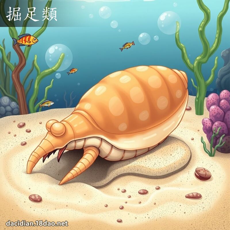 掘足類 - 國語大辭典配圖