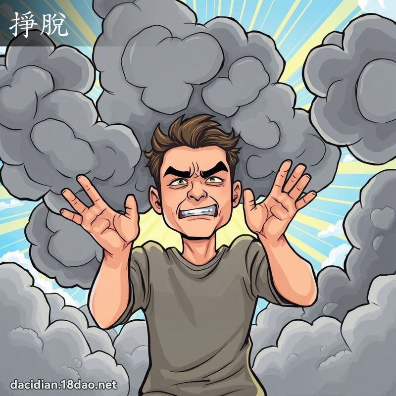 挣脱 - 国语大辞典配图