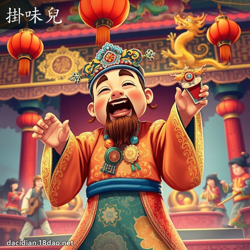 掛味兒 - 國語大辭典配圖