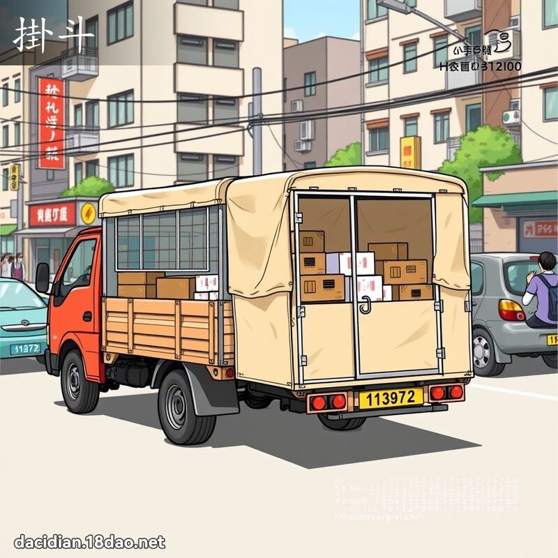 掛斗 - 国语大辞典配图