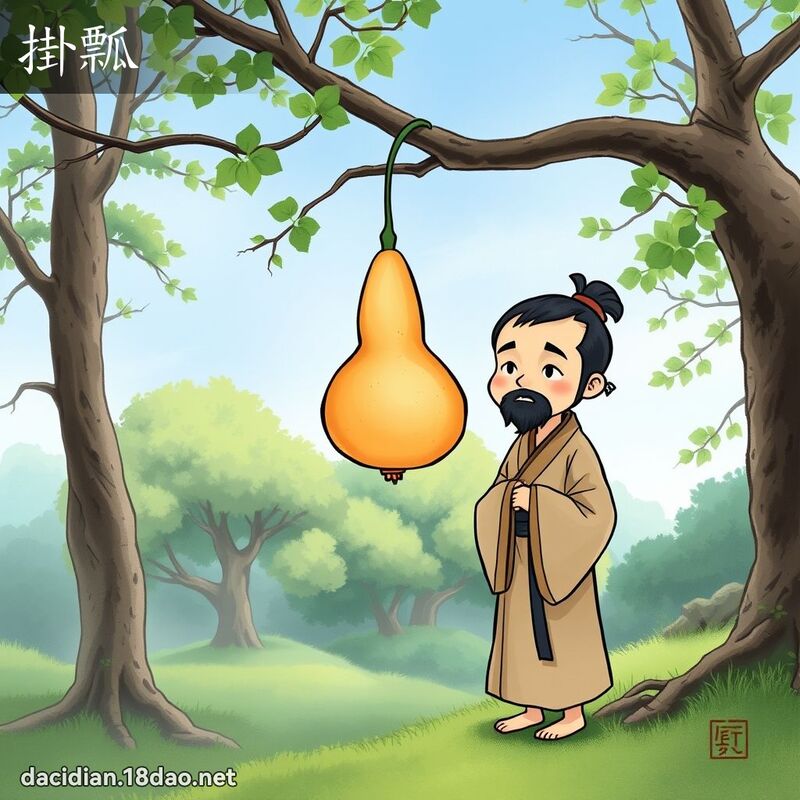 掛瓢 - 國語大辭典配圖