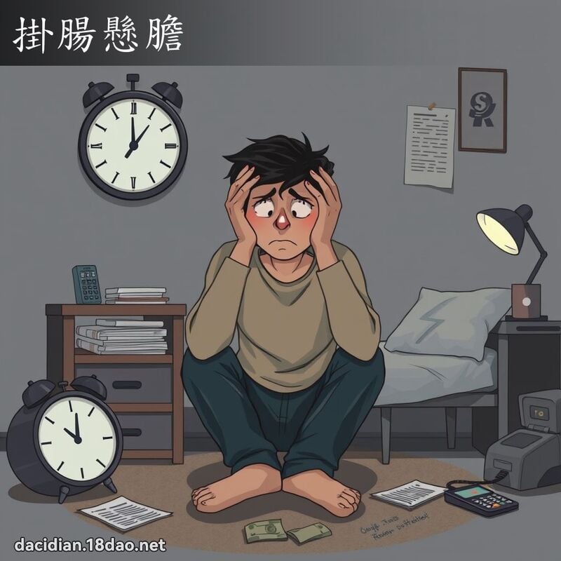 掛肠悬胆 - 国语大辞典配图