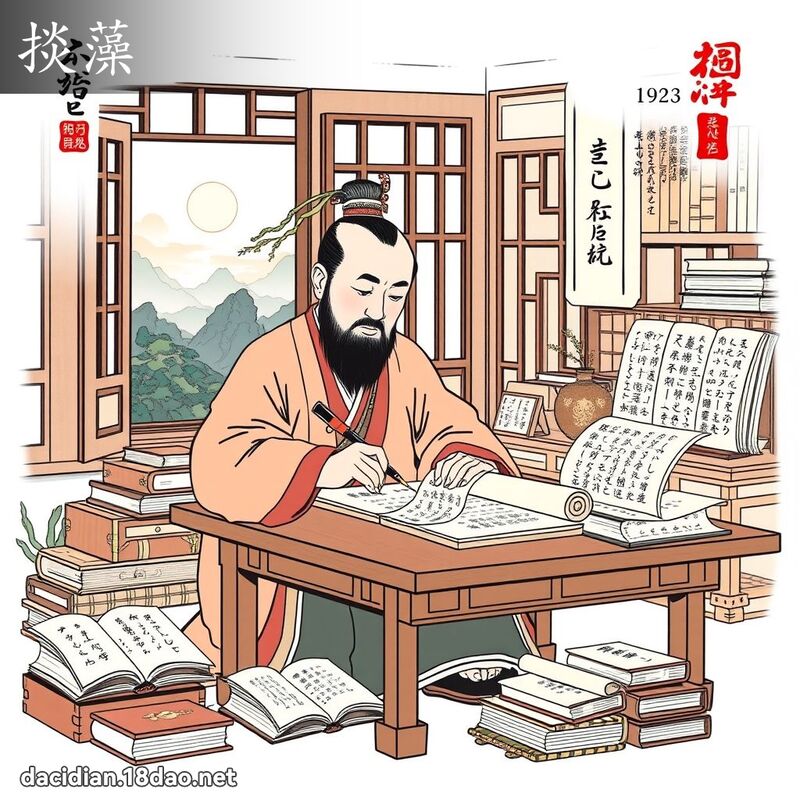 掞藻 - 国语大辞典配图