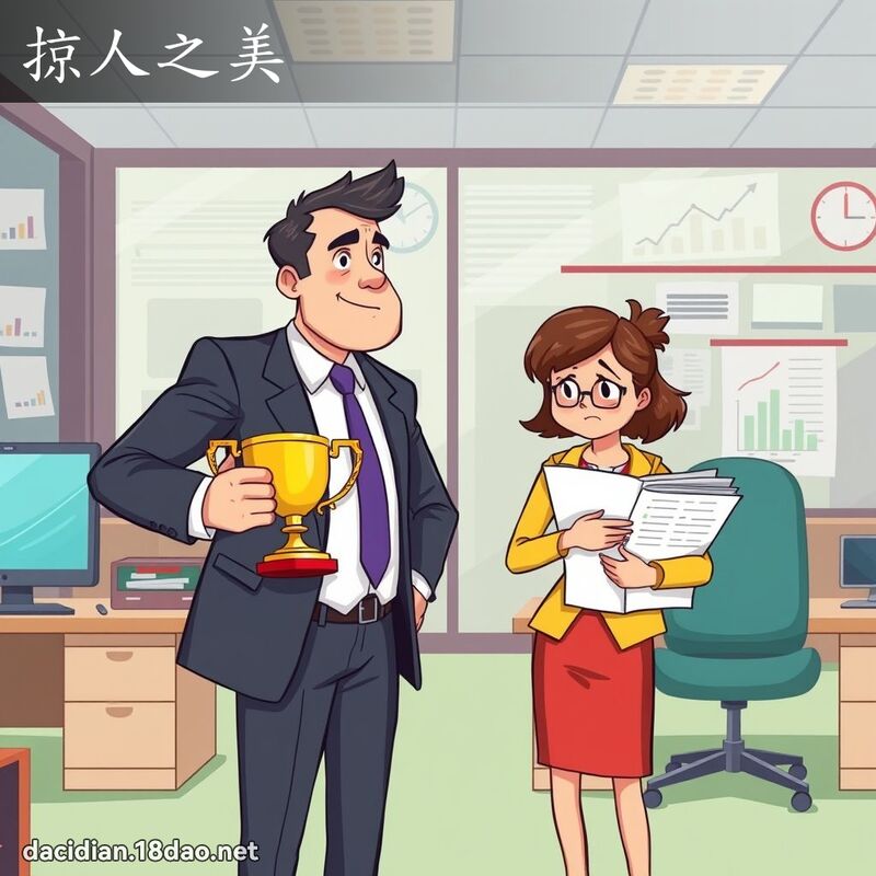 掠人之美 - 國語大辭典配圖