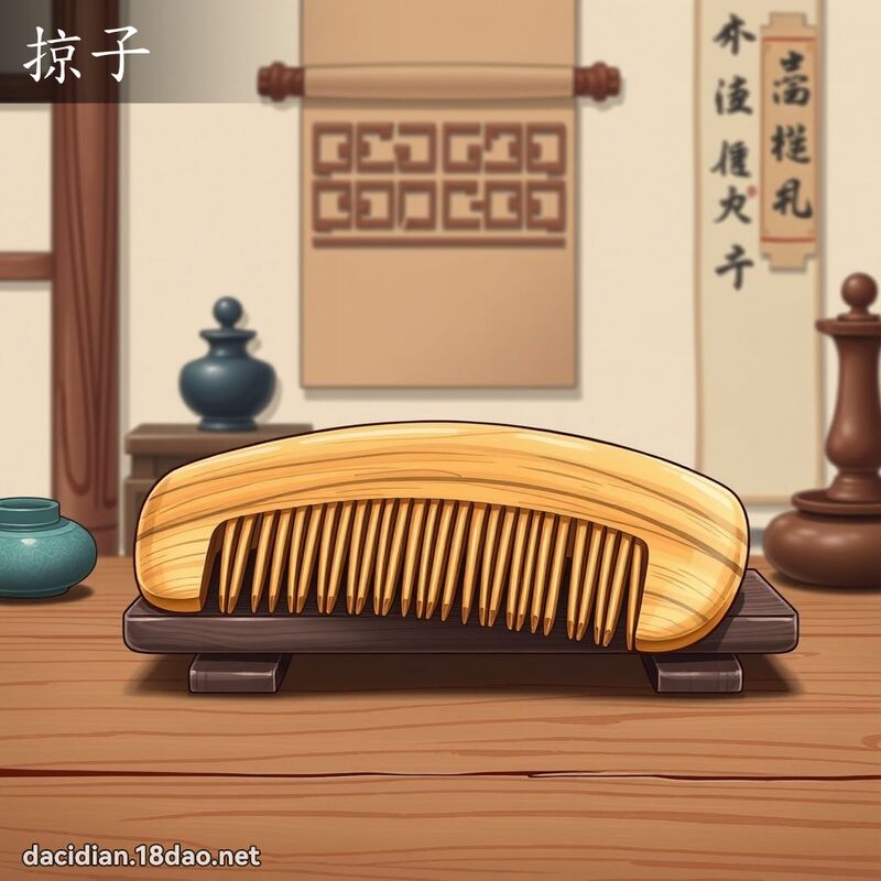 掠子 - 國語大辭典配圖