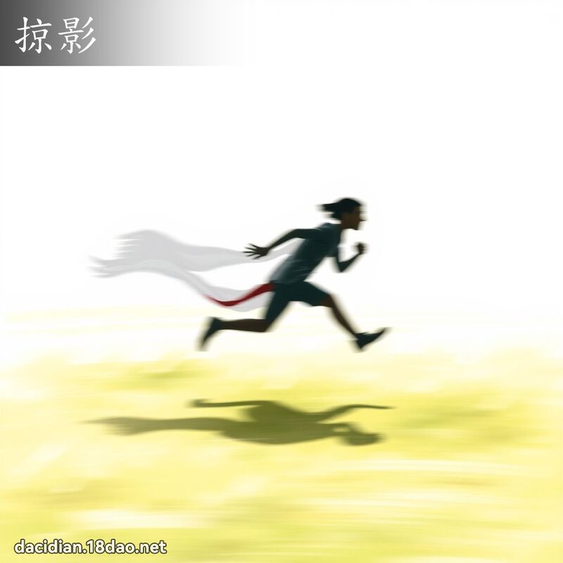 掠影 - 国语大辞典配图