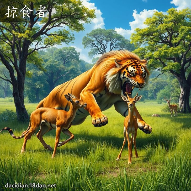 掠食者 - 國語大辭典配圖