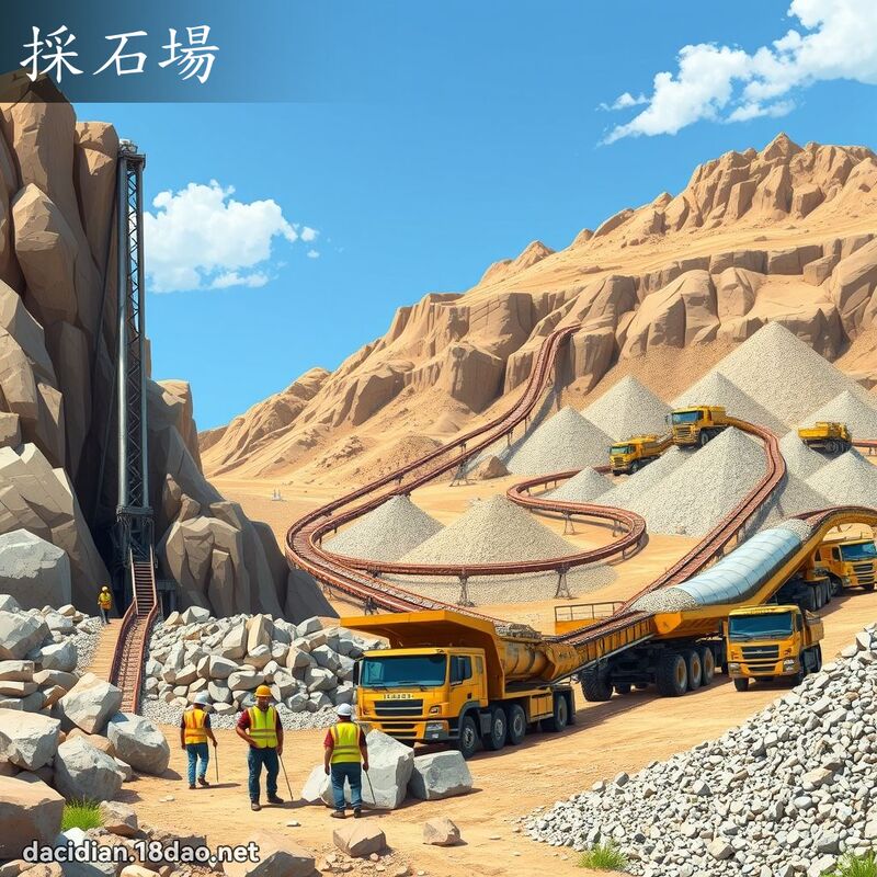 採石場 - 國語大辭典配圖