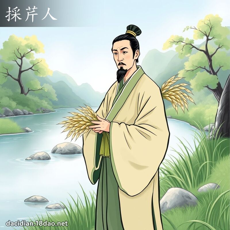 採芹人 - 國語大辭典配圖
