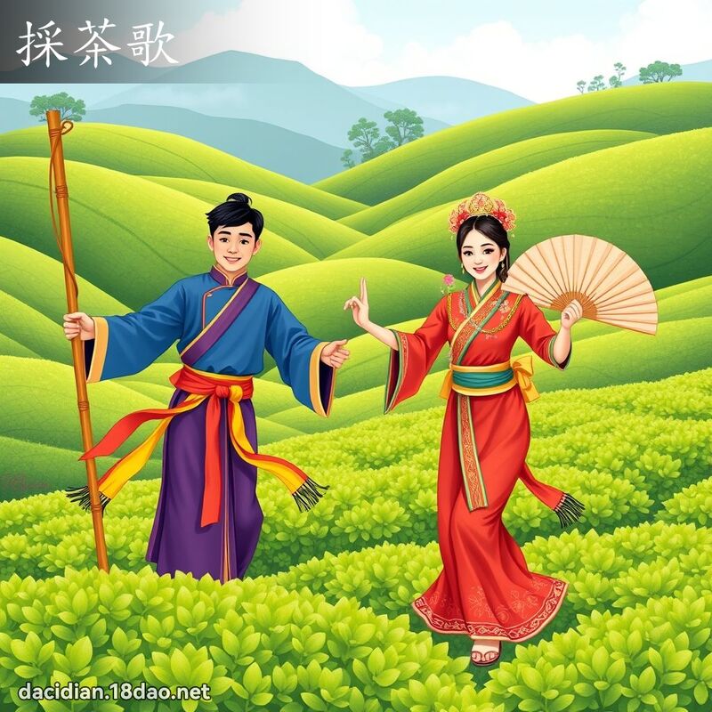 採茶歌 - 國語大辭典配圖