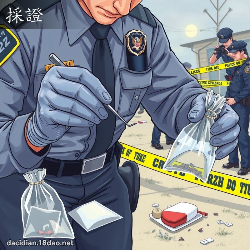 採证 - 国语大辞典配图