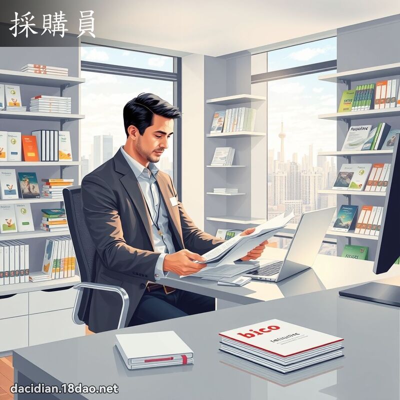採購員 - 國語大辭典配圖