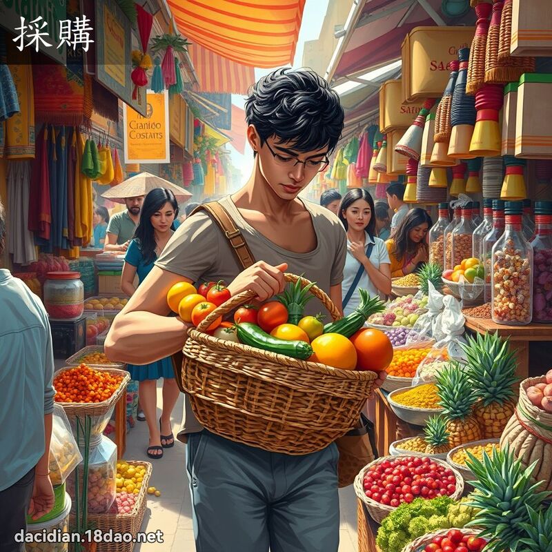 採购 - 国语大辞典配图