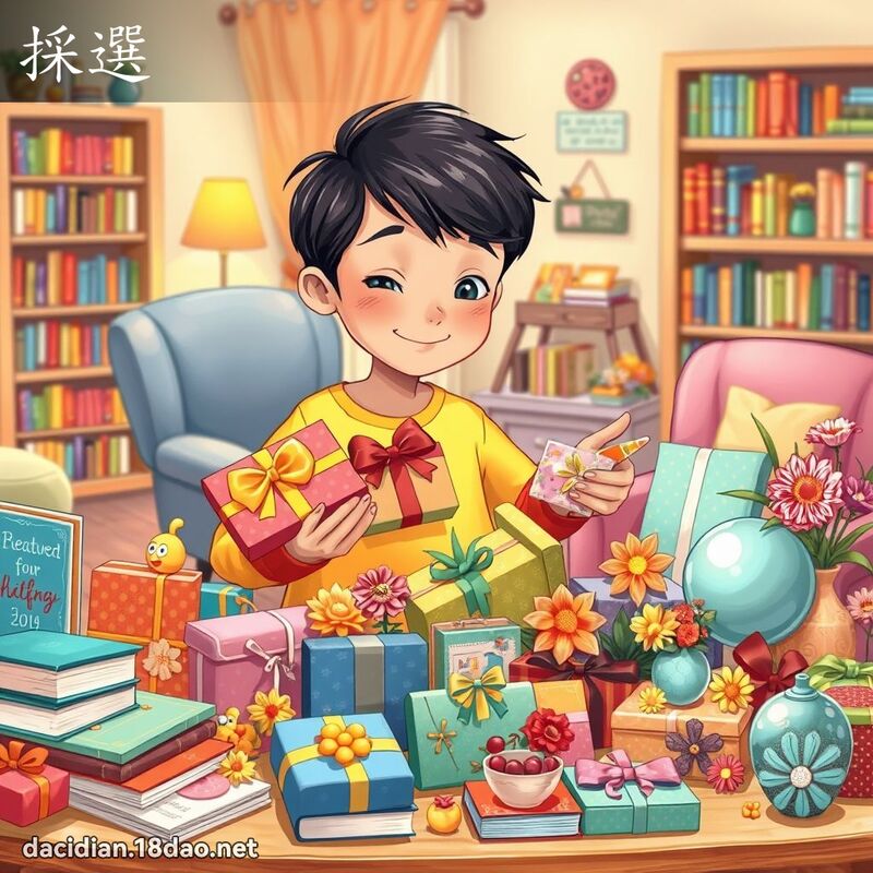 採選 - 國語大辭典配圖