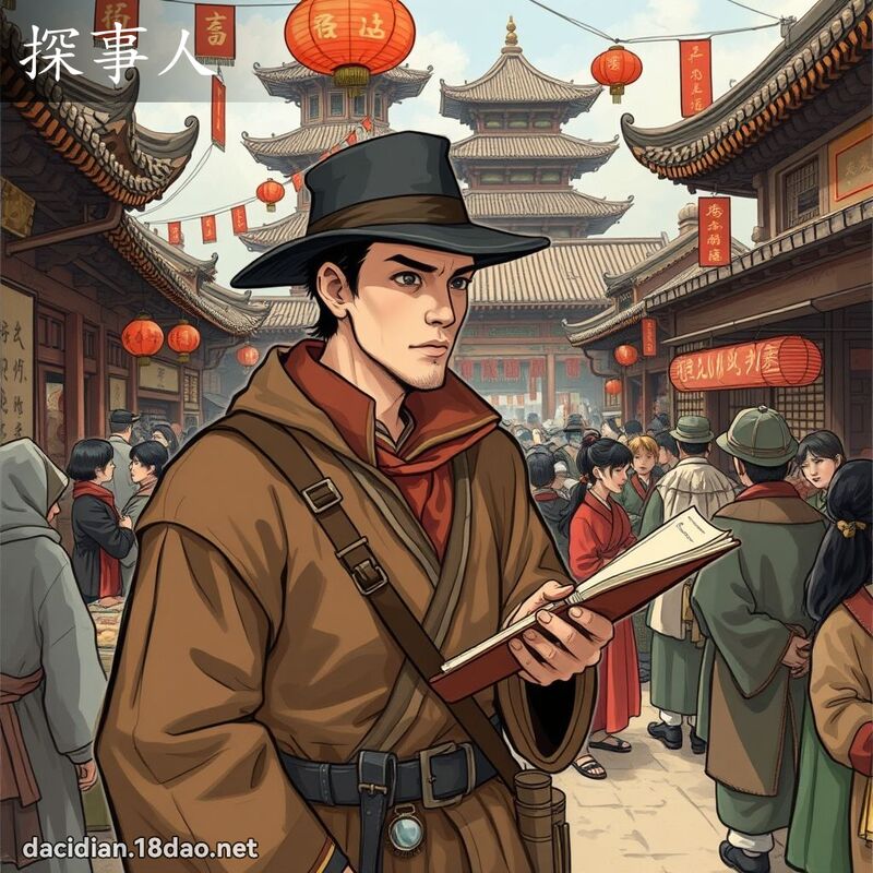 探事人 - 国语大辞典配图